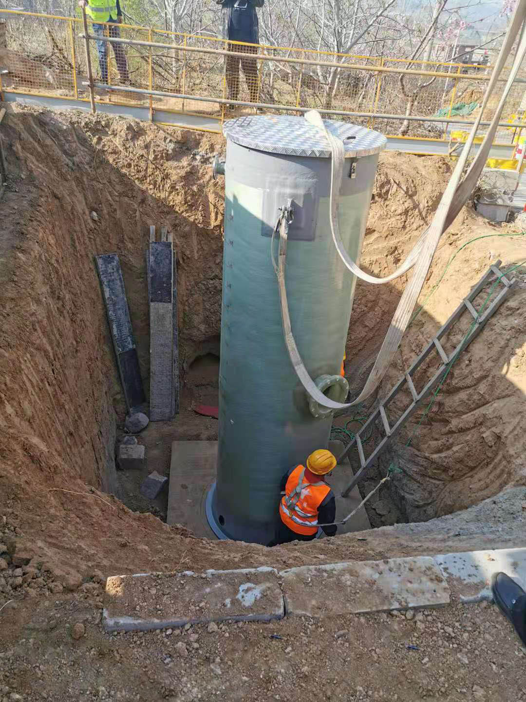 内蒙古济南市农村一体化预制泵站案例